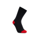 iZ Sock - bambusstrømper i rød hæl og tå. Unisex